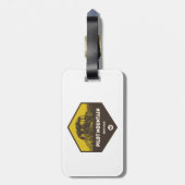 Proefgebergte Park North Carolina Bagagelabel (Achterkant verticaal)