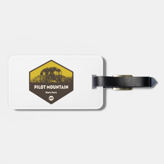 Proefgebergte Park North Carolina Bagagelabel (Achterkant horizontaal)