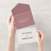 Proefgesprek Collectie Weddenschap All In One Uitnodiging (Afscheurbaar)