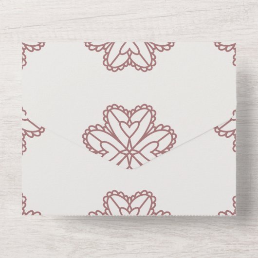 Proefgesprek Collectie Weddenschap All In One Uitnodiging (Achterkant)