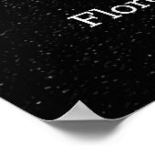 Proefhuwelijksdiner Welkomstbord Poster met Slinge (Hoek)