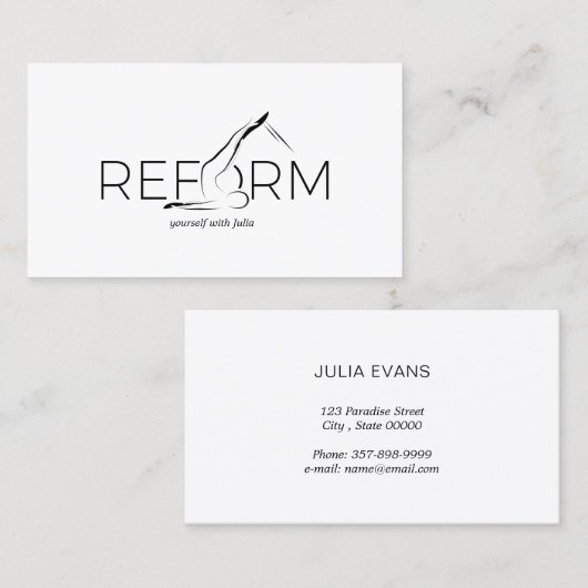 Proefinstructeur Proefhervorming Visitekaartje (Voorkant / Achterkant)