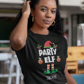 Proefkerstfamilienaam voor thuisgebruik t-shirt