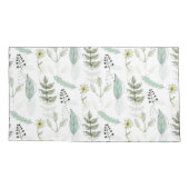 Proefkistjes - zomerbladeren kussensloop (Achterkant-Links)