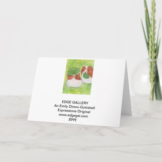 Proefkonijn vierde van de Kaart van Juli! (Achterkant)