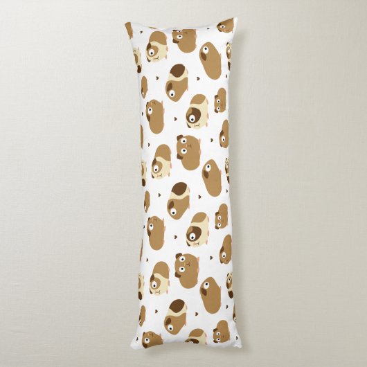 Proefkonijnen Lichaamskussen (Achterkant (Verticaal))