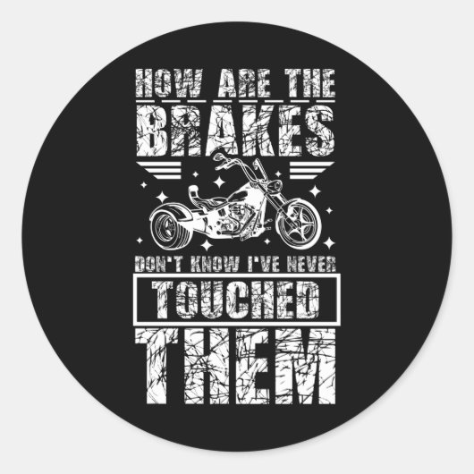 Proefmotor Ronde Sticker (Voorkant)