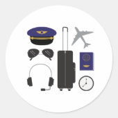 Proefobjecten Ronde Sticker (Voorkant)