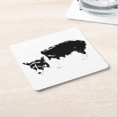 proefonderbreking kartonnen onderzetters (Schuin)