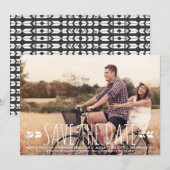 PROEFPATROON FOTO BEWAREN DE DATUURAANKONDIGING SAVE THE DATE (Voorkant / Achterkant)