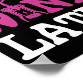 Proefprogramma's nu Wine Later Werken-out Gym Poster (Hoek)