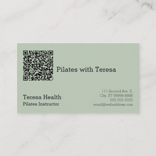 Proefprogramma's QR Visitekaartje (Achterkant)