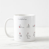 Proefprogramma's voor mensen die van wijn houden " koffiemok (Links)