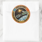 Proefproject Apollo-Sojoez Ronde Sticker (Tas)