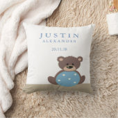 Proefproject van de geboorte van Teddy Bear Kussen (Deken)