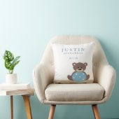 Proefproject van de geboorte van Teddy Bear Kussen (Stoel)