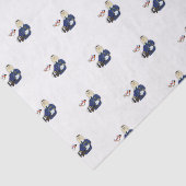 Proefproject voor decoratief weefselpapier tissuepapier (Detail)