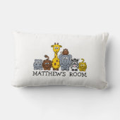 Proefproject voor gepersonaliseerde Cartoon Oerwou Kussen (Achterkant)