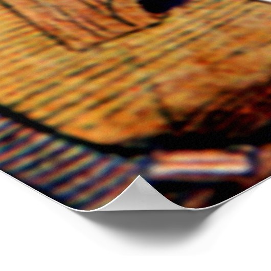 Proefproject voor het hart van Wonderland Poster (Hoek)