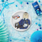 Proefproject voor papieren borden bordje (Feest)