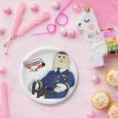 Proefproject voor papieren borden papieren bordje (Feest)