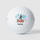 Proefproject voor wereldkaart cadeaus voor vervroe golfballen (Voorkant)