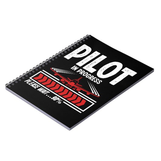 Proefproject voortschrijdend vliegtuig Funny Pilot Notitieboek (Linkerzijde)