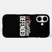 Proefschrift Verdedigd PhD Afgestudeerd Afstuderen Case-Mate iPhone Case (Achterkant (horizontaal))