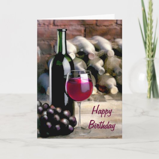 Proeftijd verjaardag kaart (Voorkant)