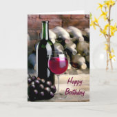 Proeftijd verjaardag kaart (Gele Bloem)