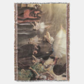 Proefvoorstelling op het toneel door Edgar Degas Deken (Voorkant Verticaal)