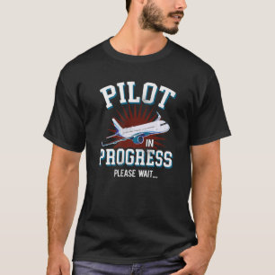 Proefvoortgang Een ogenblik geduld toekomstige pro T-shirt