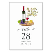 Proeven Franse gierwijn Kaart (Voorkant)