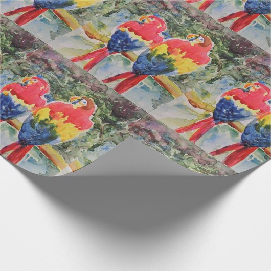 Proeven in het regenwoud cadeaupapier (Hoek)