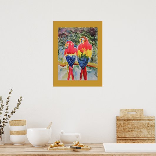 Proeven in het regenwoud poster (Keuken)