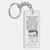 Prof Mattias Desmet dubbelzijdige Sleutelhanger (Voorkant Links)