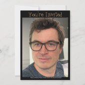 Prof Mattias Desmet Uitnodiging van RoseWrites (Voorkant)