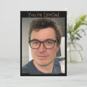 Prof Mattias Desmet Uitnodiging van RoseWrites (Staand voorkant)