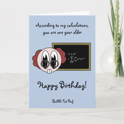 Prof. van de Peuter van de bel Kaart (Voorkant)