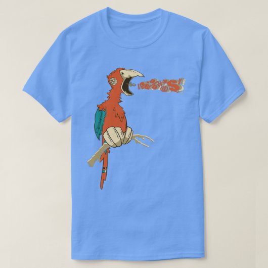 Profanity Parrot T-shirt (Design voorkant)
