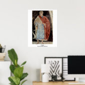Profeet. Door Piero Della Francesca Poster (Thuiskantoor)