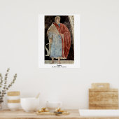 Profeet. Door Piero Della Francesca Poster (Keuken)