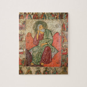 Profeet Elijah, Pskov School (panel) Legpuzzel