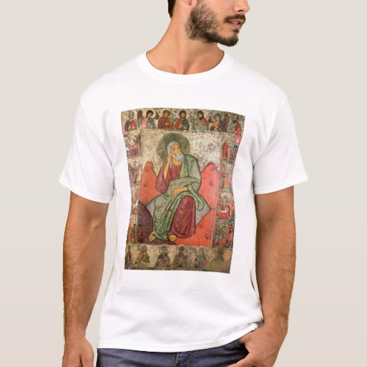 Profeet Elijah, Pskov School (panel) T-shirt (Voorkant)