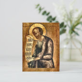 Profeet Elisa Orthodox Christelijk Icoon Briefkaart (Staand voorkant)