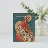 Profeet Gideon orthodox Christelijk icoon Briefkaart (Staand voorkant)