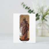 Profeet Isaiah van Duccio Briefkaart (Staand voorkant)