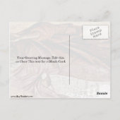 Profeet Isaiah van Duccio Briefkaart (Achterkant)