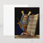 Profeet Mozes met de tabletten van de wet (Voorkant / Achterkant)