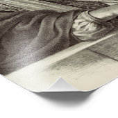 Profeet Mozes met de tabletten van de wet Foto Afdruk (Hoek)